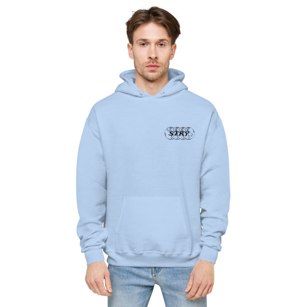 Daydreamer Fleece Hoodie in Periwinkle – Stellies Authentic Clothing